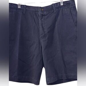 Timberland Men's Dark Gray  Flat Front Shorts 38